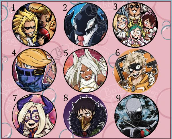 MHA Buttons picture