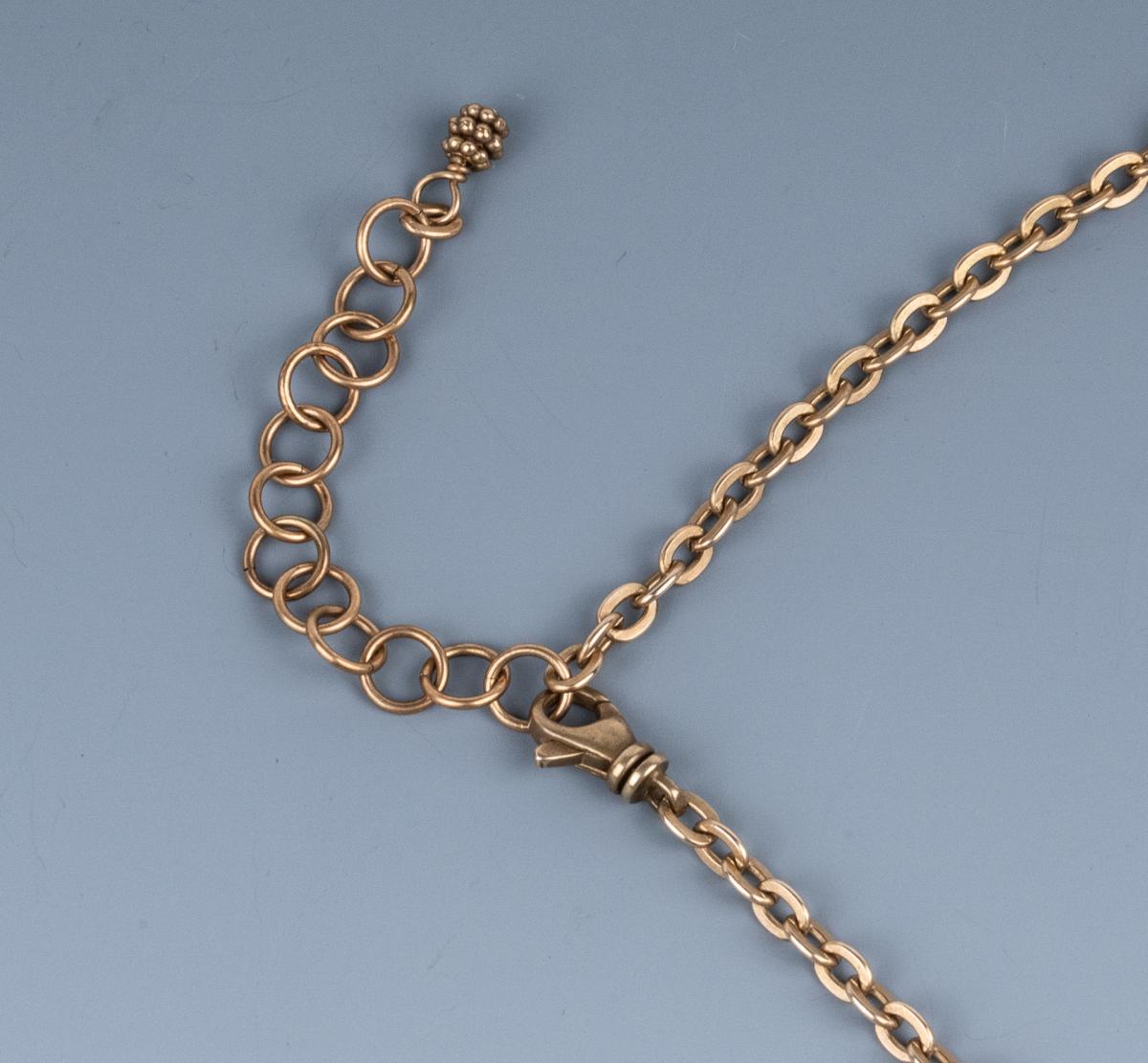 Faceted lemon quart bronze woven pendant picture