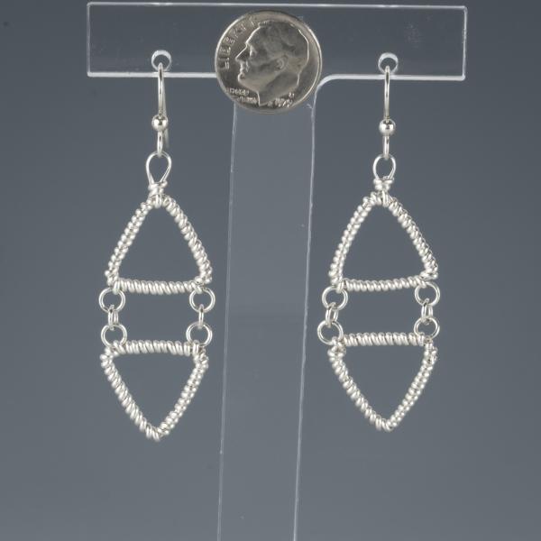 double triangle earrings picture