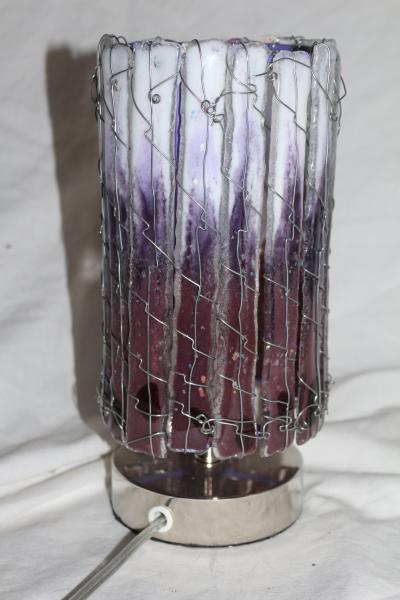 Purple Fade Medium Tube Luminary picture
