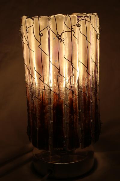 Purple Fade Medium Tube Luminary picture