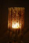 Amber Fade Large Tube Luminary