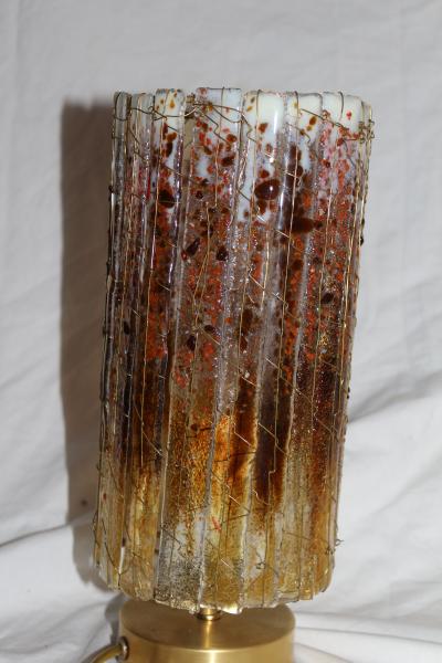 Amber Fade Large Tube Luminary picture