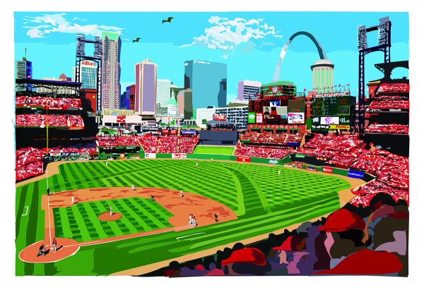 A Great Day for Baseball at Busch Stadium