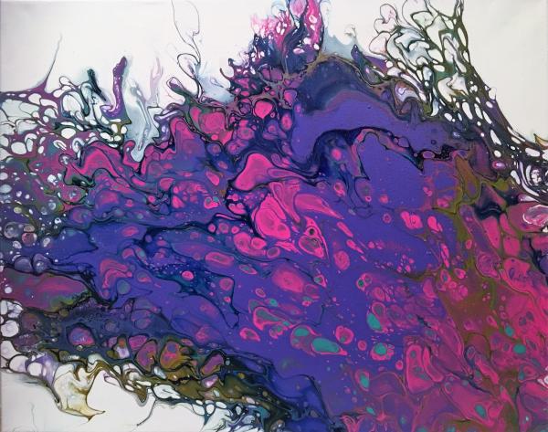 Acrylic Pour/Purple Haze picture