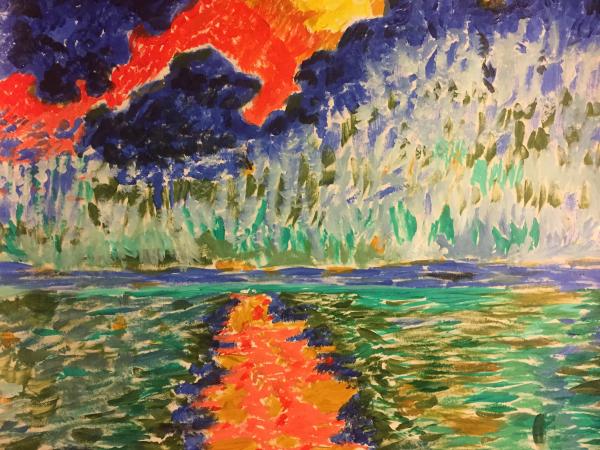 Seascape after Andre Derain