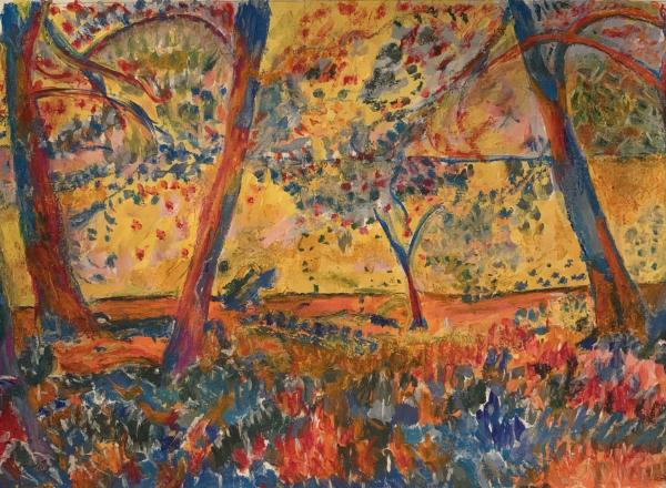 Sous-bois after Maurice de Vlaminck