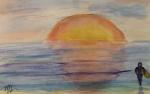 Sunset Surfer