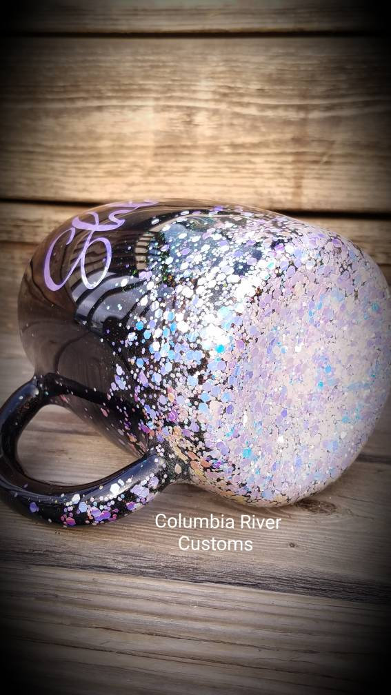 Shhh Opal Glitter Coffee Mug picture