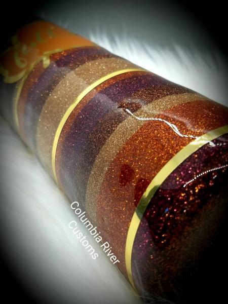 Fall Harvest Glitter Tumbler picture