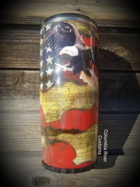 Distressed Constitution of America Tumbler picture