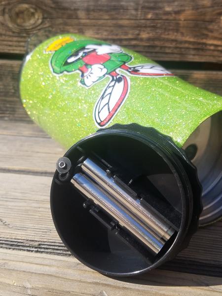 Marvin the Martian Glitter Tumbler picture