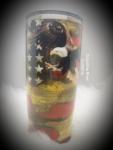 Distressed Constitution of America Tumbler