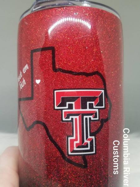 Wreck 'em Tech Glitter Tumbler picture