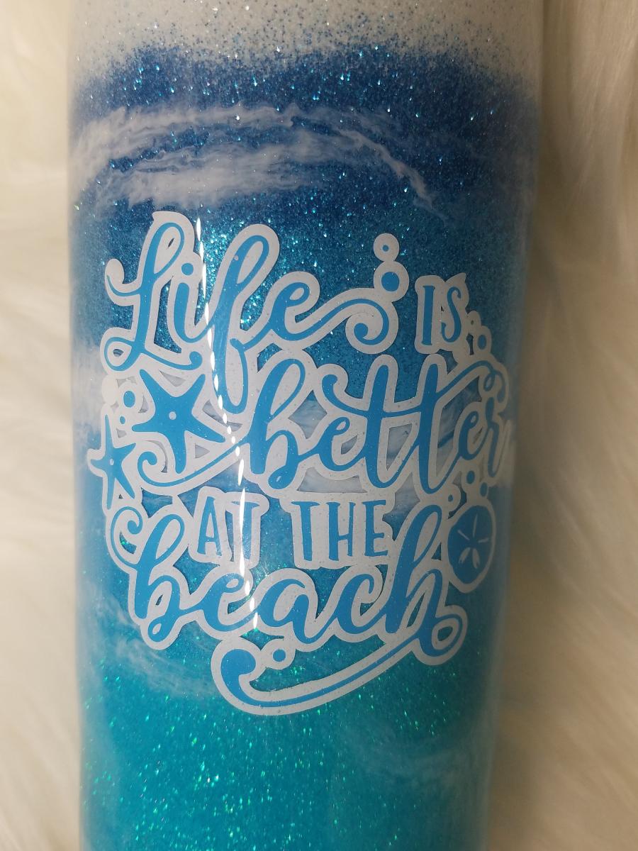 Life is better at the beach picture