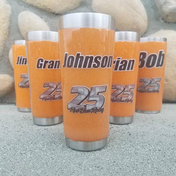 Custom Race Team Tumblers picture