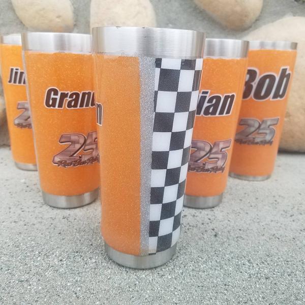 Custom Race Team Tumblers picture