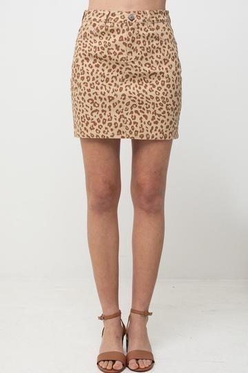 Leopard Mini Skirt picture