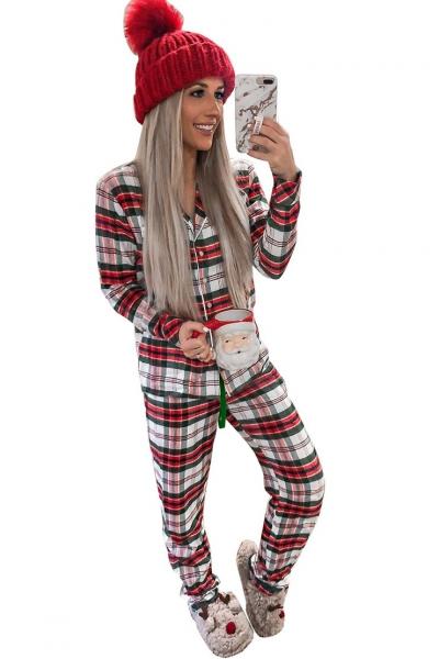 Red Plaid Pajamas picture