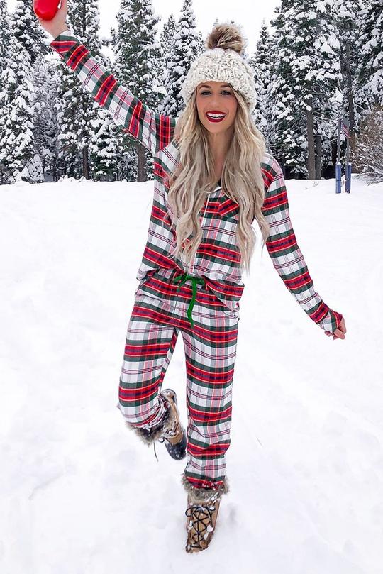 Red Plaid Pajamas picture