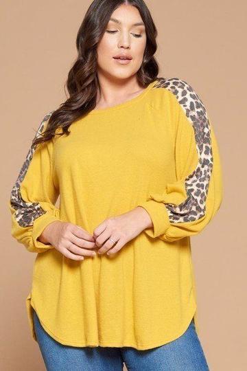 Plus Size Solid Top picture