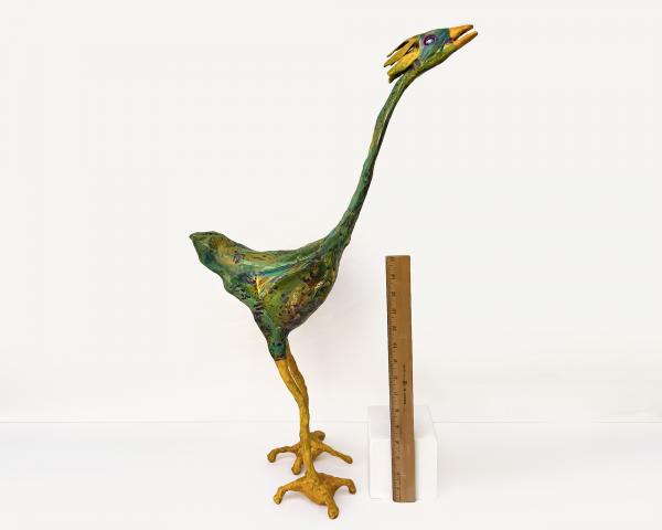 Periwinkle the Bird Sculpture picture