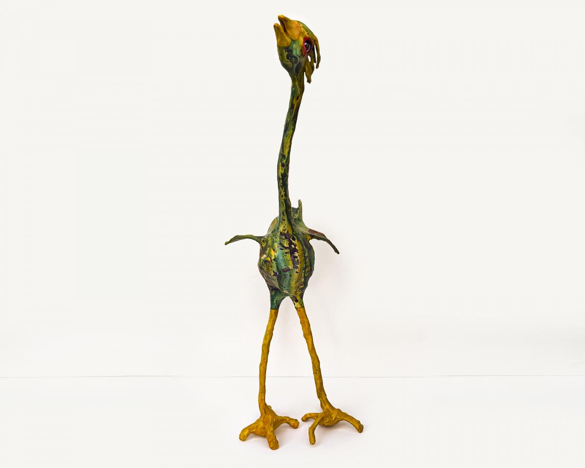 Periwinkle the Bird Sculpture picture