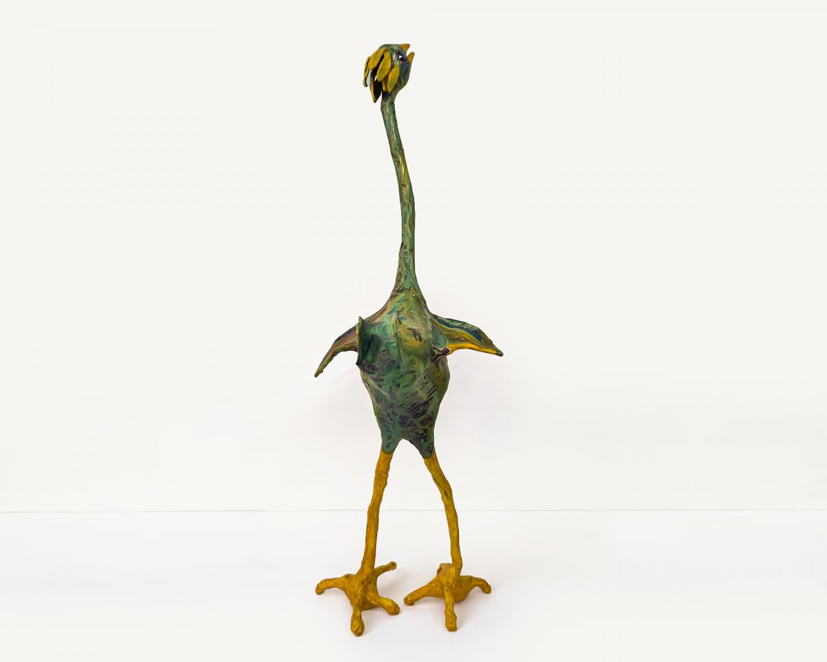 Periwinkle the Bird Sculpture picture