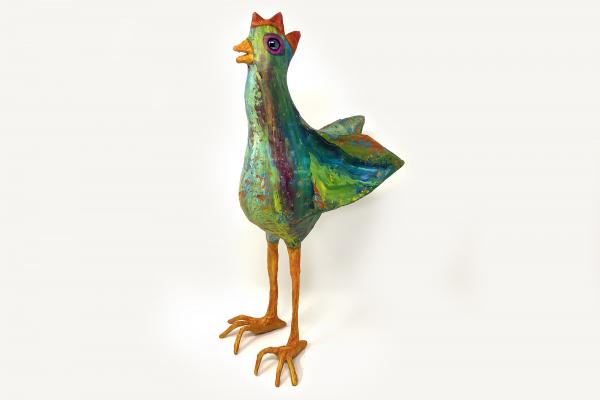 Duval the Chicken Sculpture picture