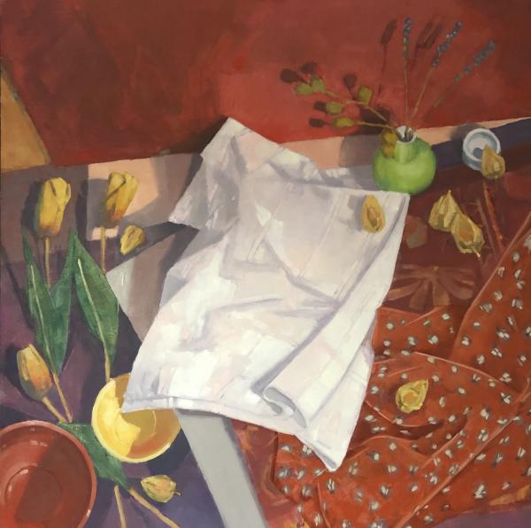 Paper Tulips and the Magic Dress 36x36
