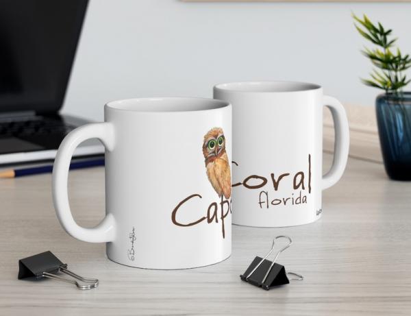 "Margarita" Cape Coral Burrowing Owl Coffee Mug picture