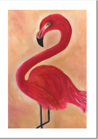 Ginger - Red Flamingo