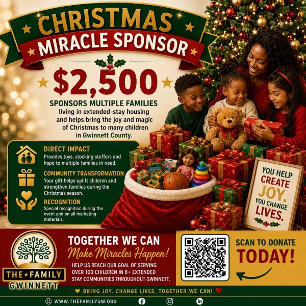 Christmas Miracle Sponsor