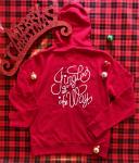 Jingle All the Way Zip Up Sweatshirt