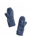 Grey Mittens Fleece Lined