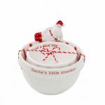 Mud Pie SANTA NESTED DIP BOWL SET