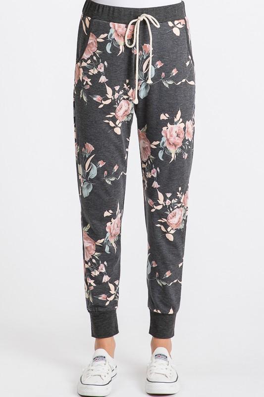 Floral Joggers - SMALL picture
