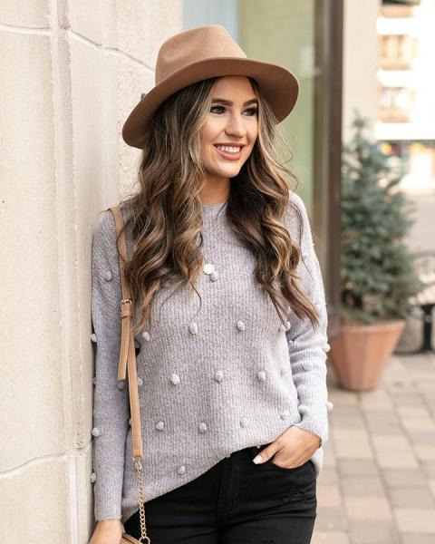 Grace & Lace Dot Sweater