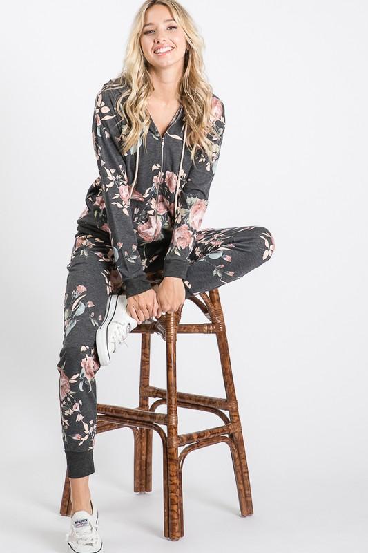 Floral Joggers - XL picture