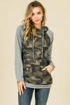 Camo Hoodie - SMALL