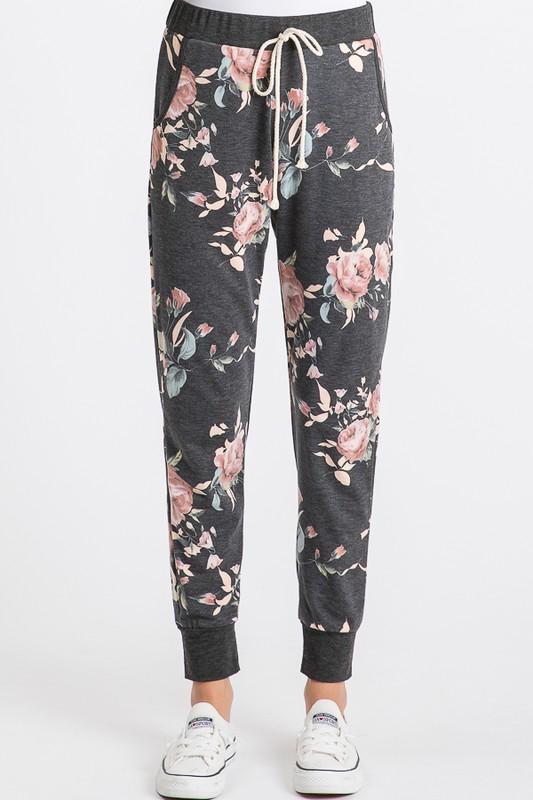 Floral Joggers