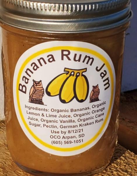 Banana Rum Jam