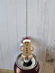 Gingerbread with Santa Hat - Soda Can Opener
