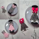 Christmas Tree with Bow Tumbler Lid Tag 2.0 Lid Style