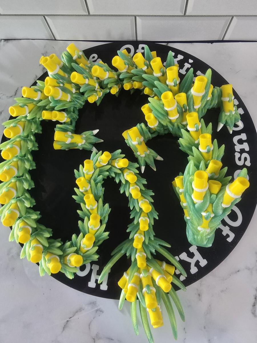 Adult Bamboo Dragon - Multi-color picture