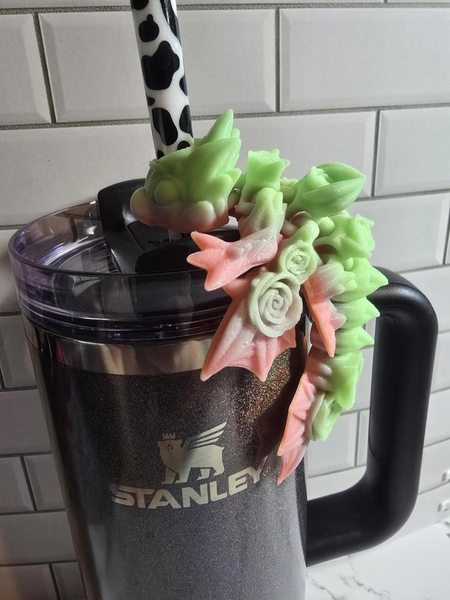 Rose Dragon Straw Topper picture