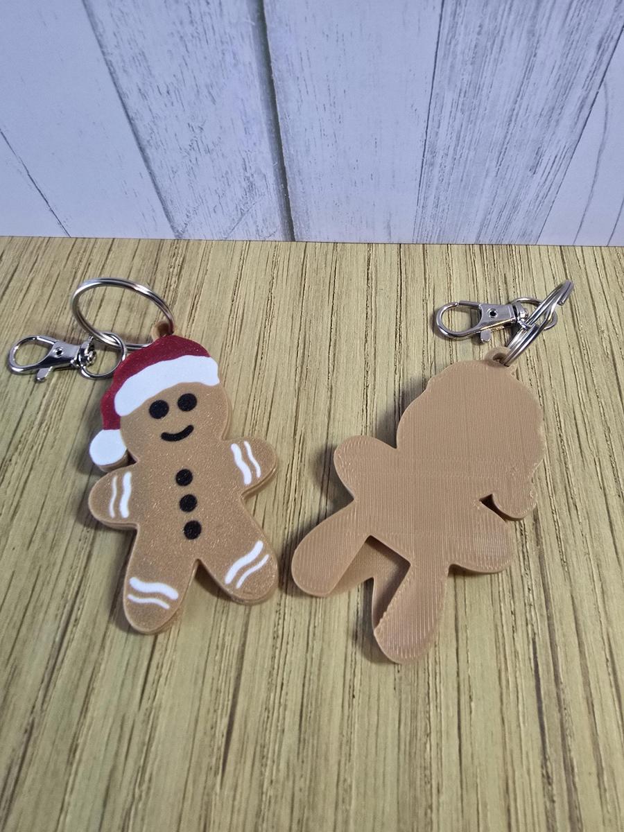 Gingerbread with Santa Hat - Soda Can Opener picture