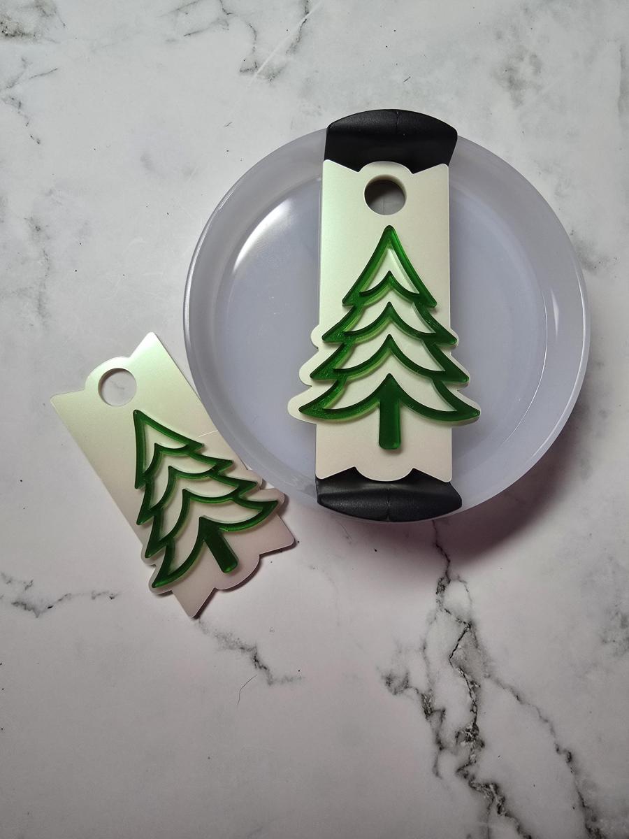 Christmas Tags - Tumbler Lid Tag 2.0 Lid Style picture