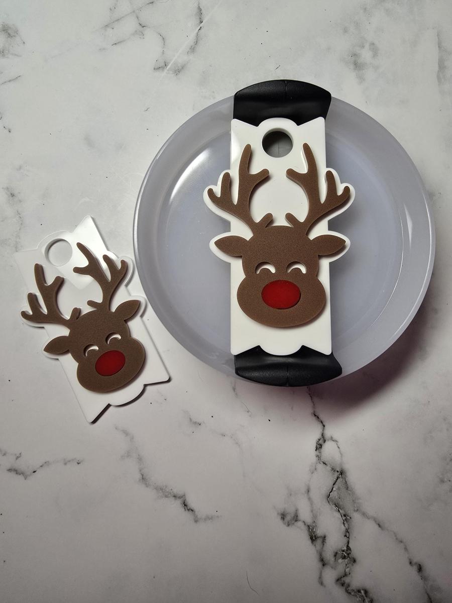 Christmas Tags - Tumbler Lid Tag 2.0 Lid Style picture