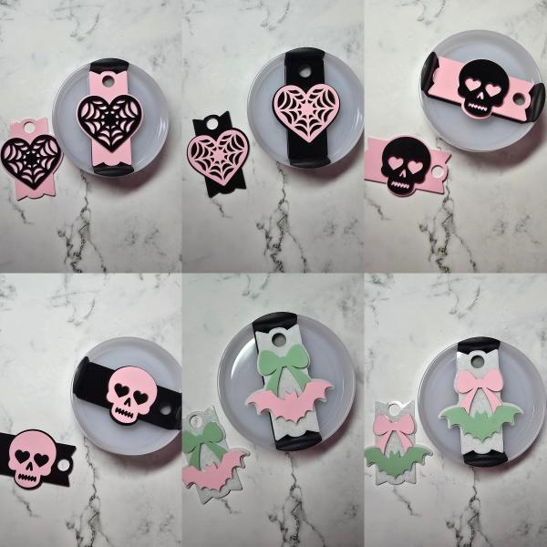 Halloween - Tumbler Lid Tag 2.0 Lid Style